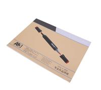 HEEPDD Marker Pad, Super White Neutral Paper for Alcohol Water Based Markers, Smooth Sketchbook with Sheets, Ideal for Artists Designers Architecture Concepts (A3)