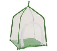 HEEPDD Mesh Cage Observation Enclosure with Fine Transparent Mesh and Double Zipper Side Door for Cultivating Mantises Butterflies Ornamental Plants
