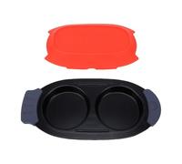 HEEPDD Microwave Egg Cooker, Non Stick Coating Multiuse Microwave Egg Maker with Detachable Handle for Breakfast Sandwiches