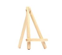 HEEPDD Mini Easel Stand Wood Display Holder Setup Art Projects Home Decor Wedding Decorations 6.3x3.5 Inch and 7.1x9.4 Inch Pine Density Board Holder for Artists Craft Display