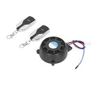 HEEPDD Motorcycle Alarm System Motorbike Wireless Security Anti-Theft with Loud Speaker 2 Remote Controls 150m Range for Scooters Off-Road Vehicles 12V