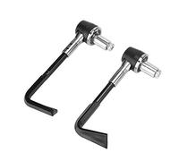 HEEPDD Motorcycle Brake Guard Lever, Aluminum Alloy Handgrip Protector, Impact Resistant for 22mm Handlebar, Suitable for Various Motorbike Models Seats and Accessories (Silver)