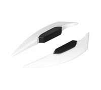 HEEPDD Motorcycle Winglet, Aerodynamic Wing Spoiler, Easy Installation, Stylish Appearance for Electric Bikes and Motorcycles (White)