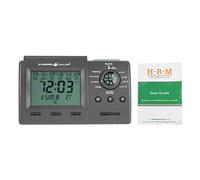 HEEPDD Muslim Alarm, Digital Time Reminder Prayers Azan Clock Muslim Islamic Auto Azan Prayer Table Alarm Clock with Compass