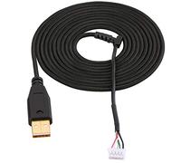 HEEPDD Naga 2014 Mouse Cable Durable Replacement USB Line for Gaming Enthusiasts 2.2m Black