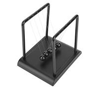 HEEPDD Newton's Cradle Steel Balanced Educational Toy Showing a Pendulum for the Decoration and the House Study Room, Plastic + Steel Balloon