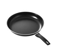 HEEPDD Nonstick Frying Pan, 10 Inch Round Flat Bottom Skillet with Portable Handle, Induction Compatible for Gas and Electric, for Home Cooks Students Campers and Small Kitchens