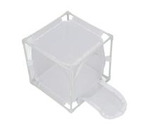 HEEPDD Observation Cage, PVC Mesh Reusable, Ideal Breeding Incubator for Enthusiasts and Gardeners (Reversed U Shaped)