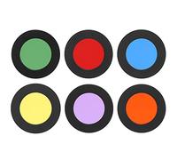 HEEPDD Optical Lens Filter 1.25 Inch Telescope Color Filter Set, 6 Filters for Astronomical Observations, Planets and Nebulae, Yellow Orange Red Green Blue Purple Filters and Accessories