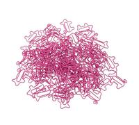 HEEPDD Pack of 100 Portable Piglet Paper Clips, Metal Clips for Document Organization, Cute Paper for Office and School Use