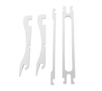 HEEPDD Papercraft Cutting Mat Extension Tray Fit for Cricut Explore Air 2 Air 3, 20.5x16.6cm Lightweight ABS Snap On Holder for Precise Die Cut Projects On Small Desks