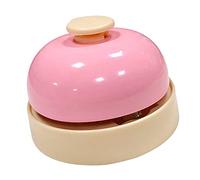 HEEPDD Pet Call Bell, Metal Dog Training Bell with Sensitive Buttons for Dinner and Training Needs - Perfect for Dogs and Cats (Pink)