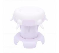 HEEPDD Pet Milk Feeder, Nursing Supplies with 4 Teats Non Slip Base and Interconnected Structure Foldable Pet Accessory for Kittens Puppies Rabbits Nursing Supplies Milk Feeder, (White)