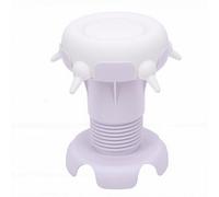 HEEPDD Pet Milk Feeder, Silicone Puppy Milk Feeder with 4 Teats Non Slip Base and Interconnected Structure Foldable Pet Accessory for Kittens Puppies Rabbits Nursing Supplies (Foldable)