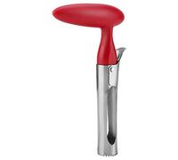 HEEPDD Pit Remover Stainless Steel Corer, Red Handle, Fruit Tool for Apples and Pears, 6.88x3.74x0.59 Inch Kitchen Tools