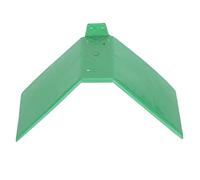 HEEPDD Plastic Bird Perches, Green, Anti-Skid Rest Stand, 10 Pack, 5.51x5.51x3.94 Inch, for Parakeets Cockatiels Pigeons Doves