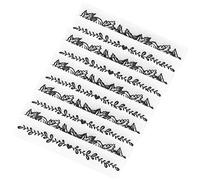 HEEPDD Plastic Embossing Folders, 10PCS Rectangle Templates for Card Making, Compatible with and Spellbinders, Ideal for Paper Craft Projects