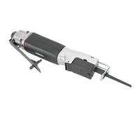 HEEPDD Pneumatic Air Reciprocating Saw, Air Powered Saw Zinc Alloy Body with Safety Trigger Non Slip Rubber Grip for Cutting Aluminum Plastic Fiberglass Metal Plates