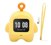 HEEPDD Portable AI Robot Voice Chat Alarm 37 Languages (Yellow)
