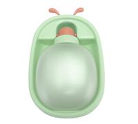 HEEPDD Portable Dog Water Bottle, Foldable Plastic Dispenser with Bowl for Dogs Hiking and Outdoor Use, 7.48x5.79in (Green)