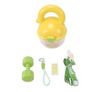 HEEPDD Portable Dog Water Bottle Leakproof Large Capacity, Plastic Pet Dispenser 7.28in Height, One-Hand Squeeze Drinking Cup for Outdoor Hiking Walking All Breeds, No Spill Car Bag Safe (Yellow)