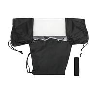 HEEPDD Portable Electronic Device Case Universal Nylon Rain Cover for DSLR Camera, Black, Lightweight, Tripod Compatible, 17.7x8.3x7.9x7.5 Inch for DSLR Camera, Black,