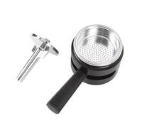 HEEPDD Pot Double Valve Thermostat, Pot with Easy Installation, Perfect for Moka and Stovetop Coffee Brewing, Ideal for Italian Coffee Lovers Double Valve Thermostat, Aluminum (Black)