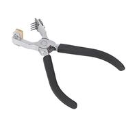 HEEPDD Professional Leather Hole Punch Tool with Precision Rhombus Cutting, Ergonomic Double Lever Design, Replaceable Stainless Steel Heads for Leather Crafters, Crafting & Repair