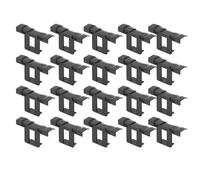 HEEPDD PV Modules Cleaning Clamp/Holder 30mm Photovoltaic Panel Drainage Buckle 20PCS Solar Panel Drain Clamp/Holder Lightweight T Shaped Design Easy to Install for Solar Protection