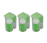 HEEPDD Queen Bee Marking Cage, Plastic Tool, Capture and Tag Queen Bees, One-Handed Beekeeping Aid for Beekeepers 3.5x1.4in (Green)