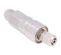 HEEPDD Quick Connect Air Coupler Stainless Steel Self Locking Mechanism Ensures Secure -Free Connection Plated for in Industrial Environments Easy (Self-Locking Quick Connect Φ8 Lock Tube)