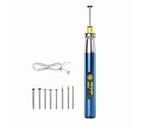 HEEPDD Rechargeable Grinding Pen, Metal Body, High Speed Electric Engraving Tool, Mini Polisher for Electronics and Smartphone Chips Power Tools