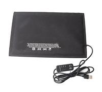 HEEPDD Reptiles Heating Pad, 3 Level Temperature Adjustable USB Heating Mat with 3 Stage Timing Control and 7 Layer Safety Design, for Turtles Lizards Small Animals (M 8.9 X 1.6in)