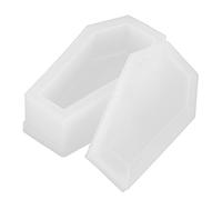 HEEPDD Resin Coffin Storage Box, Set, Great for Craft Jewelry Halloween Projects Resin Coffin Storage Box, Silicone Mold Nan Handicraft