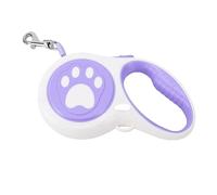 HEEPDD Retractable Dog Leash Automatic Telescopic Compact 17cm Handle for Small and Medium Dogs, Comfort Grip Reduces Hand Fatigue, Stylish Design for Daily Walks and Park Outings (Purple)