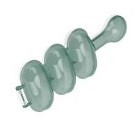 HEEPDD Rice Ball Mould, Kids Kitchen Tool for DIY Sushi Rolls, Durable Polypropylene 17 X 7cm Rice Ball Shaper for Children (Green)