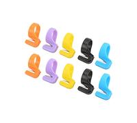 HEEPDD Ring Cutter, Thread Trimmer with Automatic Unfold Design, 10pcs Multi-Color Set for Sewing, Embroidery, Knitting Projects