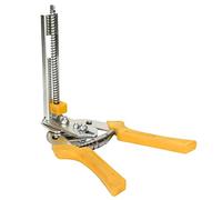 HEEPDD Ring Pliers Kit, Plastic and Stainless Steel Professional Pet Cage Pliers with 600 Steel Rings for Birdcage, Rabbit Cage and Various Animal Cages (Yellow)