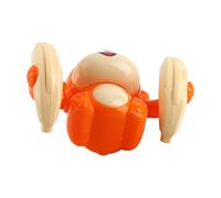 HEEPDD Rolling Monkey Toy, Interactive Educational Toy with Smooth Edges for Kids, Encourages Physical Activity and Coordination for Toddlers (Orange)