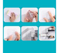 HEEPDD Rotatable Wall Mounted Soap Box, HIPS 3 Layers Soap Container for Household Use Daily Bathroom Use (#11)