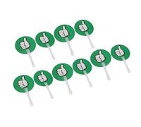HEEPDD School Supplies for Classroom, Double Sided Green Red True False Voting Signs, Formative Assessment Teacher Supplies Interactive Handheld Board 10 Pcs Yes No Paddles Nan