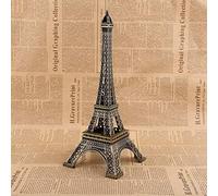 HEEPDD Sculpture Tower Figurine, Bronze Tone, Zinc Alloy, Decorative Model for Home Decor, 15.2x6.4x6.4CM Daily Decoration (#03)