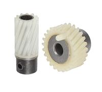 HEEPDD Sewing Machine and Its Accessories 2Pcs Replacement Gear Set Bobbin Hook with Smooth Surface Iron Plastic Shaft for Most Household Electric Sewing Machines Hook Drive Gear Set Nan