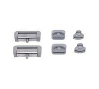 HEEPDD Sewing Machine Table Hinge Kit, Rubber Metal, Bruce Jack