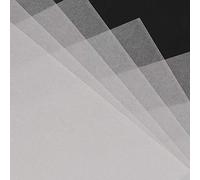 HEEPDD Shrink Plastic Sheets for DIY Crafts, 10 Pack Translucent Fine Grinding Surface Shrink Films Papers 20x29cm 0.3mm Thickness for Kids Craft and Art Supplies