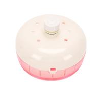 HEEPDD Silent Hamster Wheel 12cm, Smooth Rotating Exercise Toy (Pink) | Small Animal Cage Running , Ultra Quiet Dual Bearings, Dwarf Hamsters Gerbils, Small Wire Cages