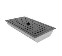 HEEPDD Small Stainless Steel Sink, Compact Design for Kitchen Countertop, Perfect for Home Bars and Tea Stations Small Stainless Steel Sink, Brushed Finish, Nan Kitchen (Black)