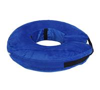 HEEPDD Soft Pet Recovery Collar, Comfy Cone for Dogs and Cats, Prevents Licking Wounds, Ideal for Post Surgery Use Soft Pet Recovery Collar, Plush Inflatable Nan Dog Supplies (L)