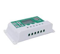HEEPDD Solar Charge Controller PWM High Efficiency 12V 24V Battery Regulator 60A with LCD Auto Tracking Multi Protection for RV Marine Outdoor Solar Systems