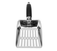 HEEPDD Stainless Steel Cat Litter Scoop Long Handle Clump Removal and Separation (B-MS06B)